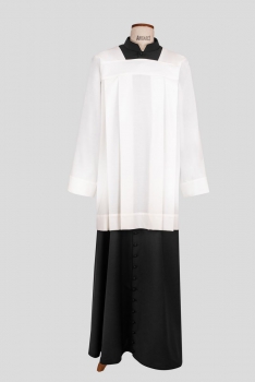 Komża stretch biała