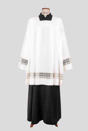 Komża tropik ecru z gipiurą