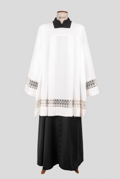 Komża tropik ecru z gipiurą