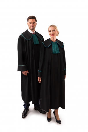 Gabardyna luksus - toga Adwokacka