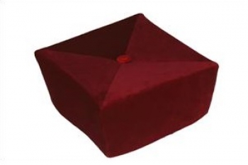 Biret profesorski bordowy aksamit