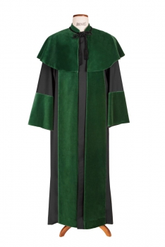 Aksamit czarny - Toga profesorska
