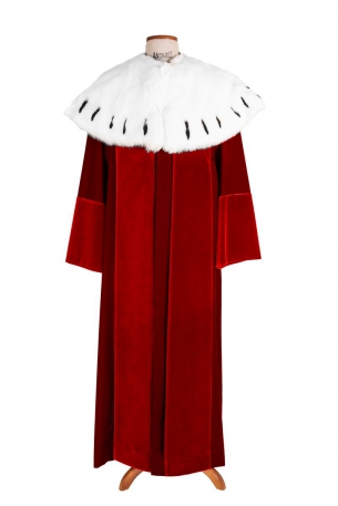 AKSAMIT BORDOWY - Toga rektorska