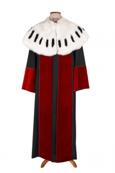 TROPIK KOMFORT - Toga rektorska  czarna